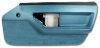 1986-1989 C4 Corvette Interior Standard Door Panels Blue